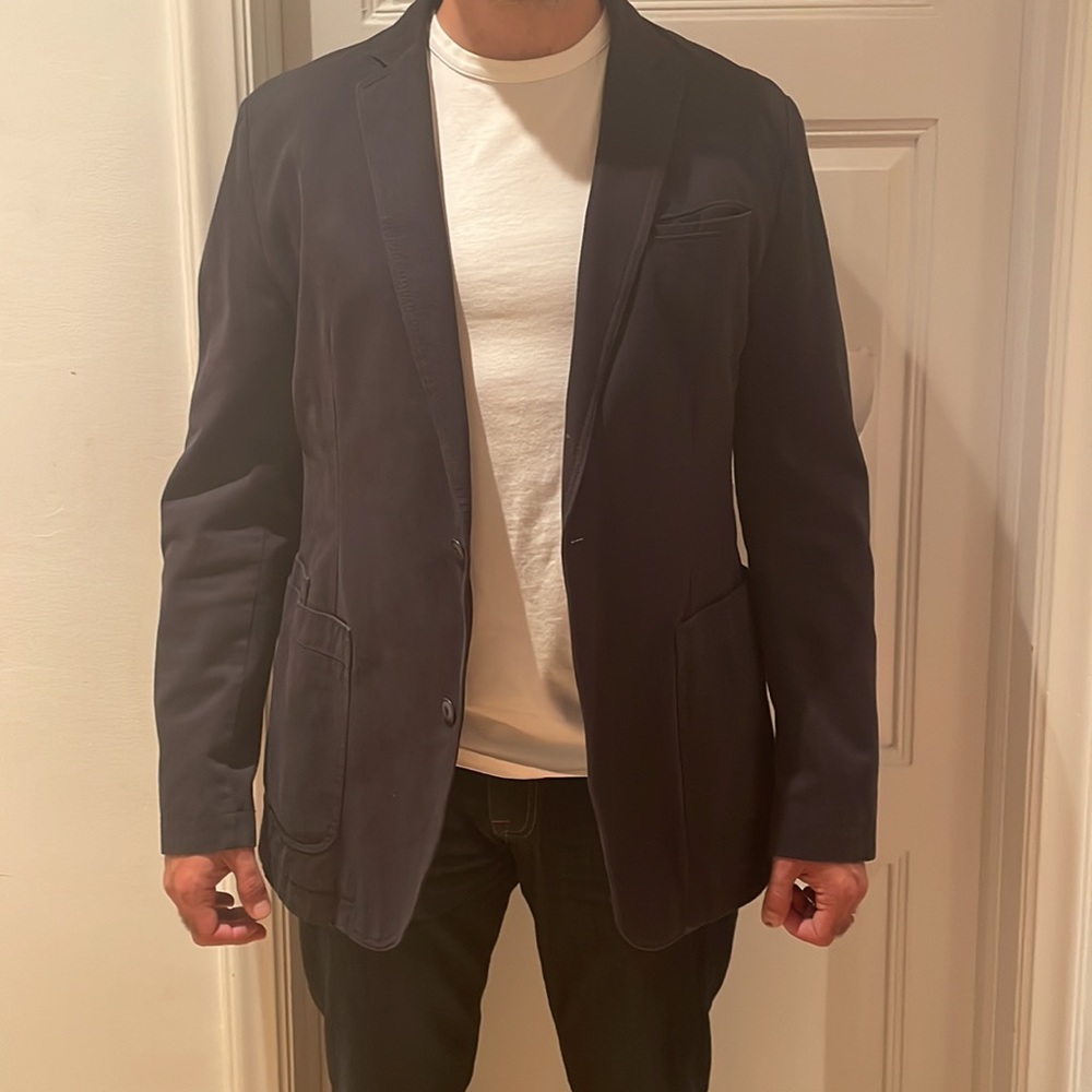 Hugo Boss Cotton structureless blazer